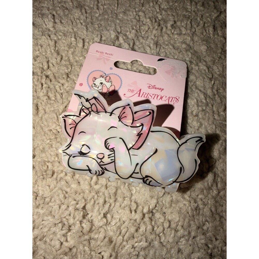Disney Aristocats Marie Cat Hair Clip Claw Accessory New